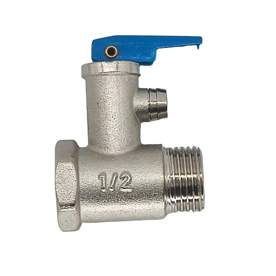 WEILING válvula de alivio de presión de seguridad válvula de seguridad calentador de agua 1/2 "válvula de seguridad de latón