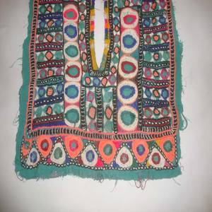 วินเทจบัลลาชทริบอลบันจาร่า NE Yoke ชุดเย็บปะติดกระจกงานปักผ้าปะติดเสื้อแฟชั่นล่าสุดอัฟกานิสถาน - Product Image 3