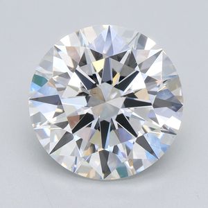 3,12 Ct IGI forma redonda Lab Grown VS1 Diamante Suelto blanco excelente para anillos de compromiso o fabricación de joyas - Product Image 1