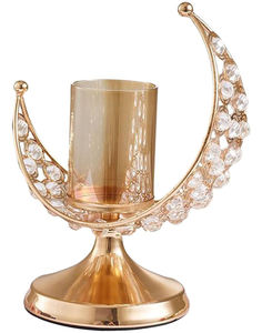 Supports à bougies gratuits Pièce d'appoint d'éclairage décoratif pour la décoration de la maison élégante Table de salle à manger Centre de table et supports à bougies chauds - Product Image 3