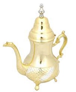Best Quality Supply of <b>Arabic</b> Dallah Coffee Pot Made by Brass and Satin Stainless Metal From India - Product Image 1