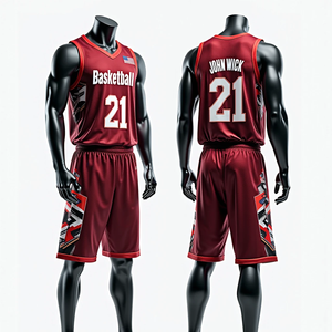 Uniformes de baloncesto personalizados RTS para hombres, ropa deportiva transpirable de secado rápido sublimada de alta calidad, conjunto de Jersey y pantalones cortos - Product Image 4