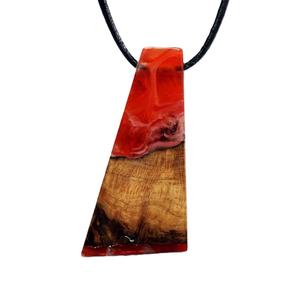 2025 Design Wood & Resin Unique Design Wholesale Pendant Type <b>Necklace</b> <b>Necklace</b> Fashion Jewelry Accessories Women - Product Image 1