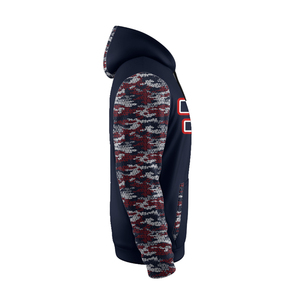 Haute qualité 100% polyester épais blanc uni lourd sans ficelle sweats à capuche surdimensionnés unisexe Logo personnalisé grande taille hommes sweats à capuche - Product Image 4