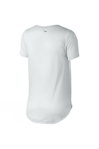 T-shirt sportif léger pour femme Eco Friendly 4 Way Stretch Spandex-Tissu en maille de coton respirant pour la salle de sport d'été - Product Image 4