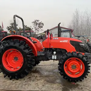 Venta caliente 4wd 4x4 30hp 50hp 80hp 120hp mini tractores agrícolas usados Kubota agricultura maquinaria agrícola tractor agrícola barato para la venta