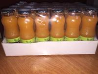 Jus et boissons concentrés 100% purs sans sucre en bouteilles avec vitamine C, faibles en calories, réfrigérer après ouverture