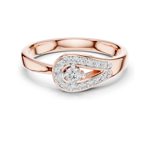 Bague pour femme en diamant de laboratoire 0,20 CT, clarté VVS-VS EF, or 18 carats, 14 carats, 10 carats et argent 925, or rose, or jaune, or blanc - Product Image 3