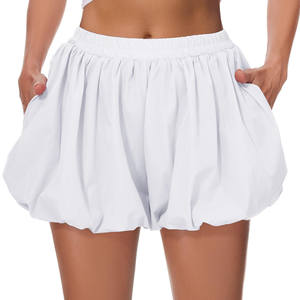 Shorts pour femmes de haute qualité en cours d'exécution entraînement Sports de plage sur les tailles conception personnalisée taille haute short de sport vierge pour femme - Product Image 5