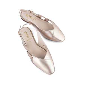 Sandalias de tacón WN5393 con diseño de cervatillo abierto - Product Image 1