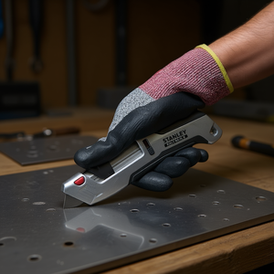 Couteau de sécurité en métal Stanley Fatmax avec curseur à trois côtés - Product Image 3