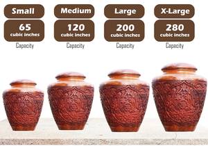 Urnas de cremación de madera de alta calidad Urnas de jarrón de madera de nuevo diseño para cenizas humanas adultas - Product Image 5