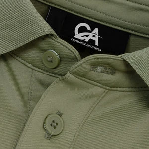 2025 nuevos polos para hombre hechos a medida, la mejor venta al por mayor, alta calidad, liso, informal, Golf, logotipo personalizado, Polo sencillo para hombre - Product Image 3