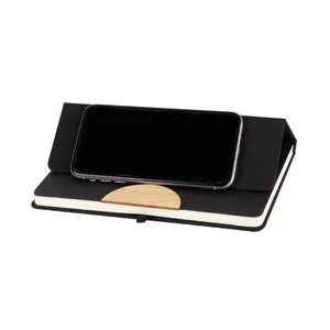 Taccuino Clava A5 in RPET e Bambù, Gadget Promozionale Sostenibile - Product Image 1
