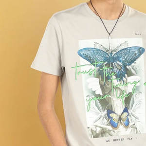 Camiseta de Hombre Más Vendida, Color Personalizado, Estilo Casual, Alta Calidad, 220 Gramos, Estampado en Lona, Camisetas de Hombre - Product Image 6