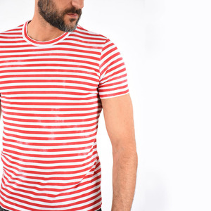 Camisetas personalizadas de manga corta con cuello redondo para hombre Camisetas lisas atractivas para hombre Precios Camiseta personalizada para hombre - Product Image 3