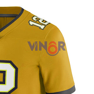 Maillot de football américain pour homme, impression numérique, meilleur design, prix bas, entièrement personnalisé, style unique, maillot de football avec le meilleur tissu - Product Image 3