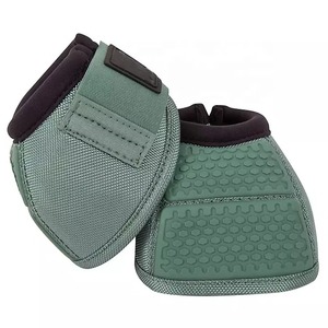 High Quality Horse Riding Equipment Horse <b>Brushing</b> <b>Boots</b> Bell <b>Boots</b> Lightweight Adjustable Neoprene-Lined Fetlock <b>Boots</b> - Product Image 3