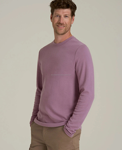 Sudadera Térmica de Alta Calidad para Hombre, 100% Algodón, Transpirable, Diseño Sólido, Logotipo en Relieve, Bordado, Invierno - Product Image 3