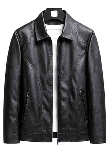 Nouvelle arrivée personnalisée vente chaude veste stylée pour hommes style de la rue haut de gamme veste super vendue en cuir véritable pour hommes - Product Image 3