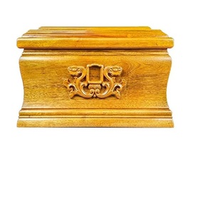 Meilleures ventes d'urnes de crémation en bois de mangue pour animaux de compagnie et fourniture de produits funérailles. Urn de haute qualité et taille personnalisée - Product Image 1