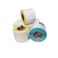 Échantillon d'usine gratuit, étiquettes en papier thermique amovibles, 58*40mm 80*60mm, résistantes au froid, PET écologiques, durables