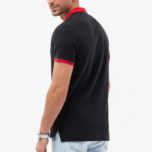 Fabricant de chemises de golf Camiseta Polo T-shirts Pour Respirant Polo Tshirt Pour Hommes polyester coton t-shirts uni hommes - Product Image 6