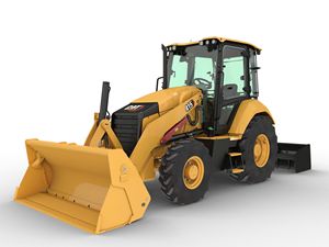 High Quality Second Hand Caterpillar 416E Excavator <b>Backhoe</b> <b>Loader</b> Front <b>Tractor</b> <b>Loader</b> 400 Ton Rated Load Motor Excellent - Product Image 2