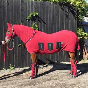 แผ่นตาข่ายลายม้าฤดูร้อนน้ำหนักเบาและระบายอากาศได้ดีปกป้องจากแมลงวันและช่วยให้ม้าเย็น - Product Image 5
