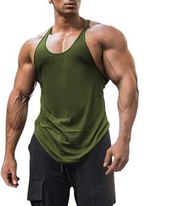 OEM Hombres Muscle Gym Workout Tank Top Transpirable Algodón Verano Fitness Entrenamiento Chaleco Atlético Culturismo Tallas grandes - Product Image 1