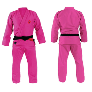 Kimono de karaté coréen, ceinture de karaté, uniforme de karaté personnalisé, tissu extensible de haute qualité en polyester/coton, séchage rapide, respirant, vente en gros - Product Image 1