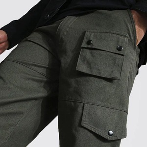 Qualité supérieure Respirant Offre Spéciale Coton Noir Personnalisé Travailleur Hommes Séchage Rapide Pantalon de Survêtement Homme Pantalon Street Wear Pantalon Cargo - Product Image 4