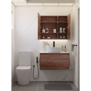 Armario con Espejo HERA Oakwood 8070MC-O - Product Image 3