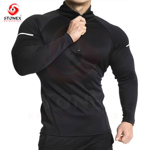 Rashguard Premium pour Homme à Manches Longues, Vêtement de Fitness Léger, Séchage Rapide, Compression Spandex/Polyester pour Activités de Plein Air - Product Image 1