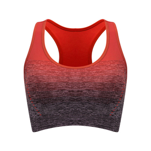 Sujetadores deportivos sólidos transpirables Comodidad y estilo de alta calidad Sujetador deportivo de yoga sin costuras personalizable - Product Image 6