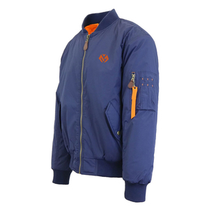 Chaqueta bomber acolchada de nylon forro a prueba de viento impermeable verde invierno hombres chaqueta bomber - Product Image 4