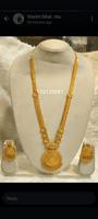 Parure de bijoux en cuivre plaqué or 24 carats, style vintage Dubaï, avec broche fleur, boucles d'oreilles et collier, idéale pour un anniversaire, cadeau tendance