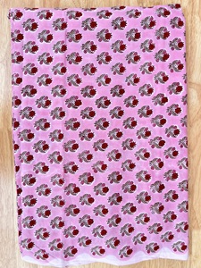 Manufacture Floral Hand Block Printed 100% Cotton Fabric Manufacture Fabric by Yard Block Printed Cotton Fabric - Product Image 4