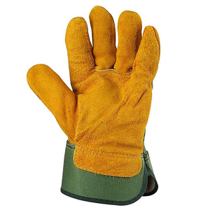 Nouvelle tendance Article extérieur Construction travail gants de sécurité en gros robuste cuir de vachette paume gréeur gants de travail - Product Image 2