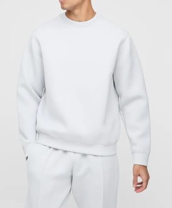 ชุดวอร์ม2025สำหรับผู้ชายชุดวิ่งจ๊อกกิ้งแบบเรียบง่ายชุดลำลองหลวมแขนยาวคอกลม - Product Image 3