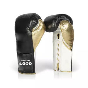 Gants d'arts martiaux avec impression de logo personnalisé, vente directe la plus vendue en usine, mitaines de boxe - Product Image 1