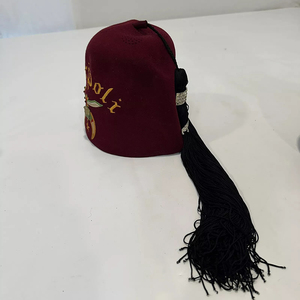 Vintage brodé Shriners Fez chapeau marron W gland maçonnique chapeau haute qualité personnalisé meilleure vente vente vente chaude Fezz - Product Image 2