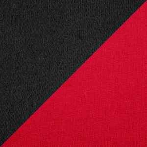 Sweat à capuche unisexe noir/rouge de haute qualité sweats à capuche vierges en éponge française sweat-shirt polaire imprimé logo personnalisé - Product Image 5