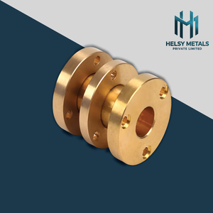 Custom CNC Brass Flange Component High Accuracy Durable Pipe Mounting Flange for Industrial Pressure Vessel and <b>Machinery</b> - Product Image 1