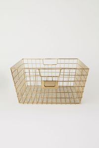 Panier à fruits en métal doré de luxe, support décoratif en fil moderne, élégant centre de table de cuisine, design haut de gamme - Product Image 5