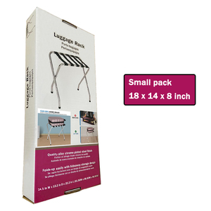 ชั้นวางกระเป๋าพับได้สำหรับใช้ในโรงแรมสไตล์ทันสมัยผลิตในไต้หวัน - Product Image 4