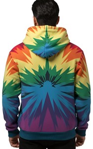 Sudaderas con capucha geométricas tribales de diseño personalizado para hombre, ropa de calle de invierno, moda y estilo para interiores y exteriores con impresión digital - Product Image 3