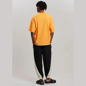 Venta al por mayor último diseño de algodón hombres camisetas en el precio barato de fabricación profesional de buena calidad de manga corta hombres camiseta - Product Image 5