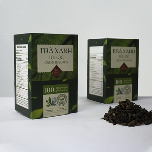 Sachets de thé vert en vente chaude Prix compétitif Goût unique utilisé comme cadeau ISO HACCP OEM/ODM Vente en gros Cadeau de thé - Product Image 1