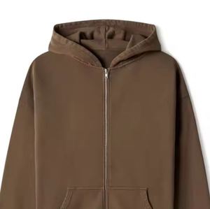 OEM Men's Sports Zip-Up Hoodie Performance Zipper Jacket for Workout and Outdoor Adventures - Product Image 6